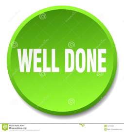 well done