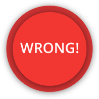 wrong button